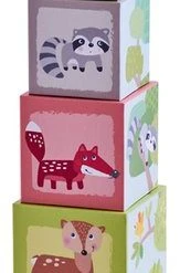 Haba Peuter [1 Jaar +] Stapelblokken Bosvrienden -Goedkope Blokken Winkel 163x840