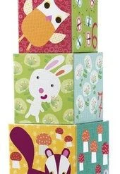 Djeco Stapeltoren | 10 Blokken Met Dieren | Speelgoed