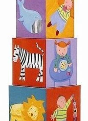 Djeco - 10 Blokken Om Te Stapelen - Natuur En Dieren -Goedkope Blokken Winkel 180x840