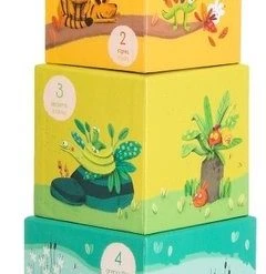 Moulin Roty Stapelblokken Dans La Jungle -Goedkope Blokken Winkel 240x840