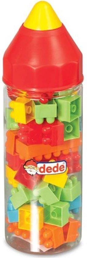 DEDE Multi Blokken Met Potlood Figuur (42 Pstk) 15 DEDE Multi Blokken Met Potlood Figuur (42 Pstk) - Afbeelding 13