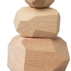 Gillette Sensori Montessori Blokken | Houten Speelgoed | Stapel Blokken | Educatief Speelgoed | Houtkleur | 10 Stuks -Goedkope Blokken Winkel 337x840