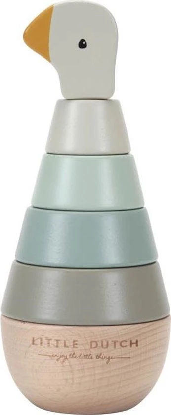 Little Dutch Houten Ringpiramide Gans 3 Little Dutch Houten Ringpiramide Gans