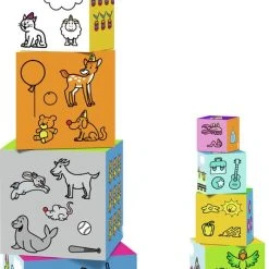 Bumba Stapelblokken - 10 Blokken In Karton - Totale Hoogte 100 Cm -Goedkope Blokken Winkel 454x840