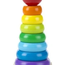 Melissa & Doug Houten Stapelaar Regenboog Kleuren 17 Melissa & Doug Houten Stapelaar Regenboog Kleuren -Goedkope Blokken Winkel 455x840 1