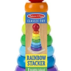 Melissa & Doug Houten Stapelaar Regenboog Kleuren 18 Melissa & Doug Houten Stapelaar Regenboog Kleuren -Goedkope Blokken Winkel 456x840 2