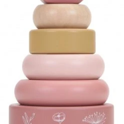 Little Dutch Houten Tuimelstapelaar Flower -Goedkope Blokken Winkel 466x840