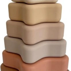 Leo Et Lea Baby Speelgoed Stapeltoren Sterren Silicone