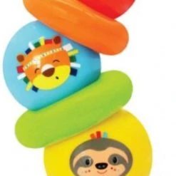 Imaginarium Stapeltoren Jungle - Toren Met Ringen En Ballen - 6 Flexibele Onderdelen - Educatief En Veilig