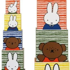 Bambolino Toys - Nijntje Stapelkubus Met 10 Blokken - Educatief Speelgoed -Goedkope Blokken Winkel 471x840