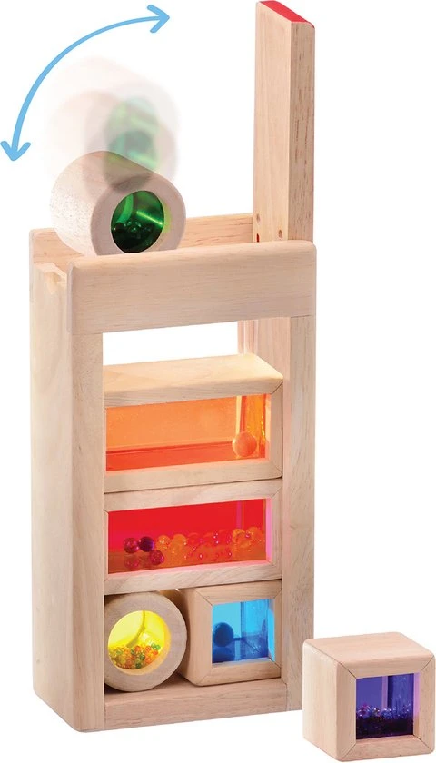 Wonder-World Wonderworld Regenboog Geluidsblokken 8 Wonder-World Wonderworld Regenboog Geluidsblokken - Afbeelding 6