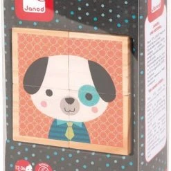 Janod Blokken - Bosdieren -Goedkope Blokken Winkel 489x840