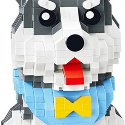 Joymaxx Blauwe Rus Kat En Poolhond - Nanoblock/Diamen Block/3D Puzzle 2 In 1 Set - Miniblokken -Goedkope Blokken Winkel 500x840 1