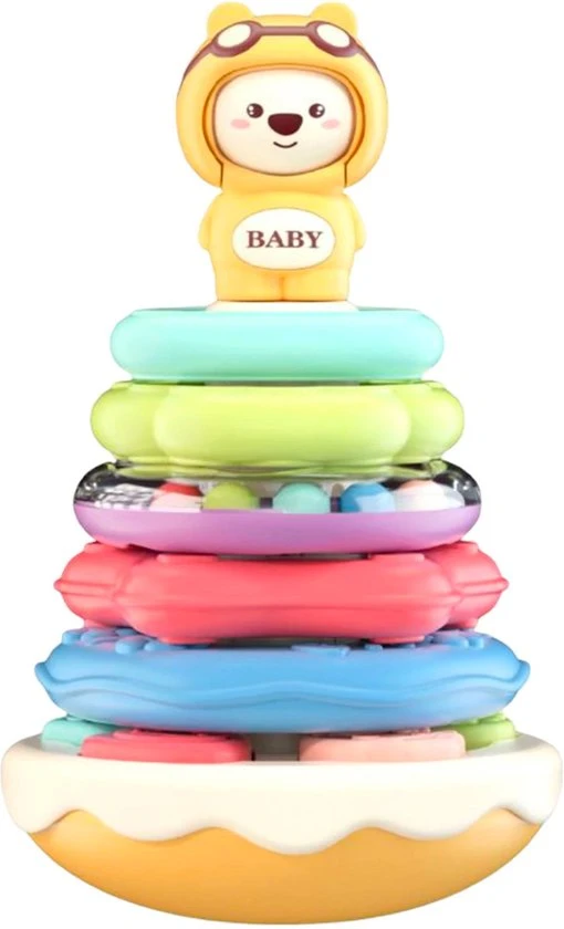 Allerion® Allerion Zachte Stapeltoren – Blokken Baby – Stapel Blokken Set Met Muziek– Voor Jongens En Meisjes - Jenga Speelgoed – Vanaf 18 Maanden 3 Allerion® Allerion Zachte Stapeltoren – Blokken Baby – Stapel Blokken Set Met Muziek– Voor Jongens En Meisjes - Jenga Speelgoed – Vanaf 18 Maanden