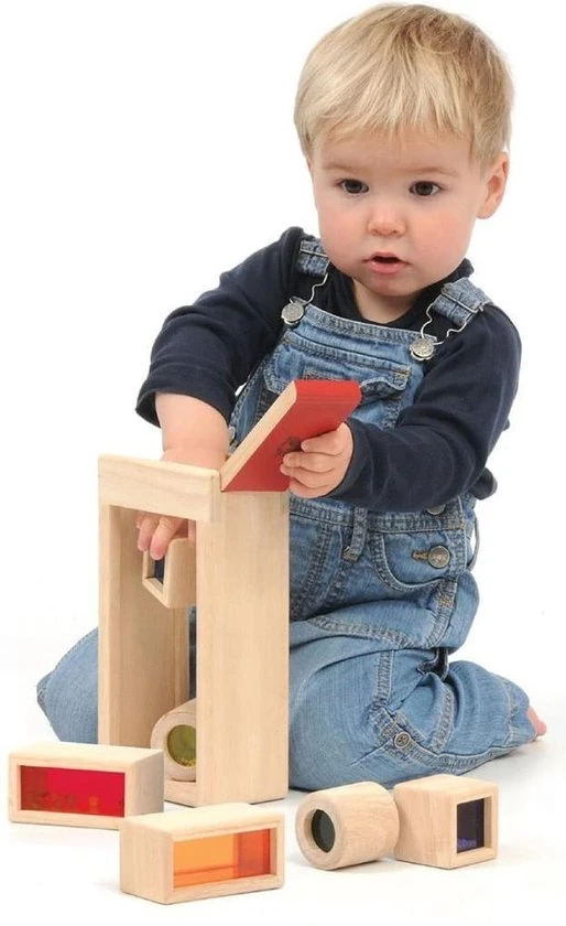 Wonder-World Wonderworld Regenboog Geluidsblokken 4 Wonder-World Wonderworld Regenboog Geluidsblokken - Afbeelding 2