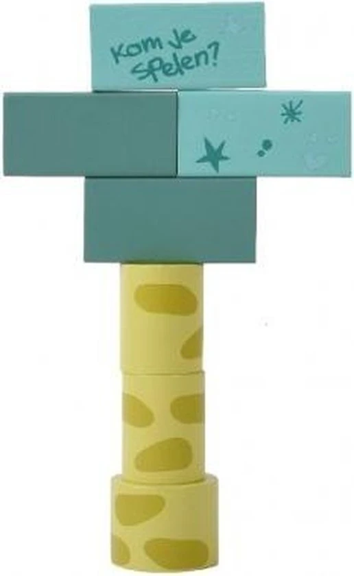 Rubo Toys Houten Blokken Woezel En Pip 4,5 Cm 50-delig 8 Rubo Toys Houten Blokken Woezel En Pip 4,5 Cm 50-delig - Afbeelding 6