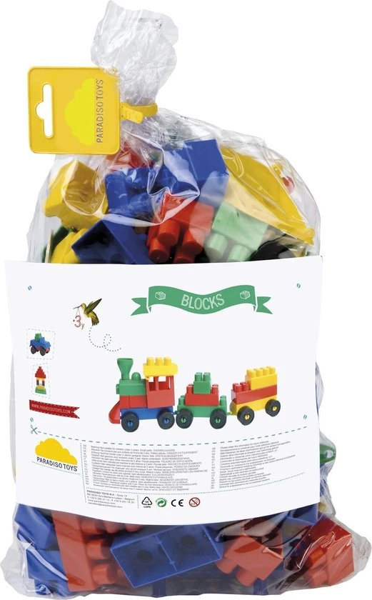 Paradiso Toys Bouwblokken 50-delig 3 Paradiso Toys Bouwblokken 50-delig