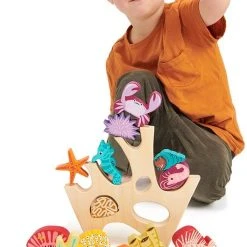 Tenderleaftoys Tender Leaf Toys Stapeltoren Koraalrif 27 X 25 Cm Hout 19-delig -Goedkope Blokken Winkel 529x840 1