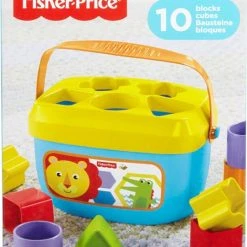 Fisher-Price Baby's Eerste Blokken Vernieuwde Editie - Blokkendoos - 10 Onderdelen