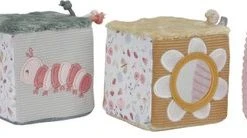 Little Dutch Zachte Blokkenset Flowers & Butterflies -Goedkope Blokken Winkel 550x138