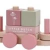 Little Dutch Houten Blokkentrein Flowers -Goedkope Blokken Winkel 550x179 1