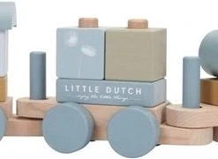 Little Dutch Houten Blokkentrein Ocean