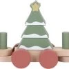 Little Dutch - Blokkentrein - Kerst - FSC -Goedkope Blokken Winkel 550x180