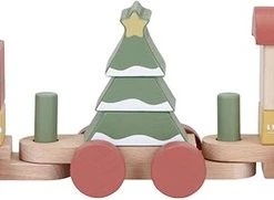 Little Dutch - Blokkentrein - Kerst - FSC -Goedkope Blokken Winkel 550x181