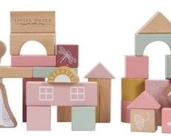 Little Dutch - Bouwblokken Pink