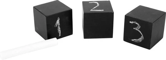 Merkloos Houten Blokken - Schoolbord Bouwstenen - Zwart - 13 Stuks - Speelgoed Vanaf 3 Jaar 6 Merkloos Houten Blokken - Schoolbord Bouwstenen - Zwart - 13 Stuks - Speelgoed Vanaf 3 Jaar - Afbeelding 4