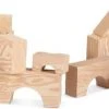 Edushape 32 Grote Hout-imitatie Blokken - 75 Mm