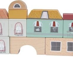 Little Dutch Treinbaanuitbreiding - Blokkenset Stad -Goedkope Blokken Winkel 550x212