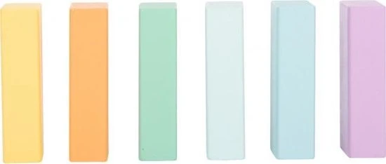 Small Foot Company Pastel Houten Bouwblokken - 50 Stuks - Houten Speelgoed Vanaf 1 Jaar 15 Small Foot Company Pastel Houten Bouwblokken - 50 Stuks - Houten Speelgoed Vanaf 1 Jaar - Afbeelding 13