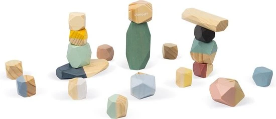 Janod Sweet Cocoon - Stapelstenen 8 Janod Sweet Cocoon - Stapelstenen - Afbeelding 6