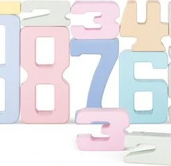 Navaris Houten Blokken Met Cijfers - Leren Tellen Voor Kinderen Vanaf 18 Maanden - 32 Blokken Van 1 T/m 10 - Stapelblokken In Meerkleurig Design -Goedkope Blokken Winkel 550x240 2