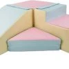 Viking Choice Schuimblokken Speelgoed - Met Foam Blokken Glijbaan - 40 Cm Hoog - Pastel Kleuren -Goedkope Blokken Winkel 550x242