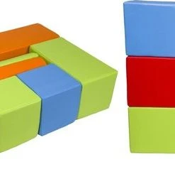 Merkloos Bouwblokken Xxl Voor Kinderen - 17 Stuks