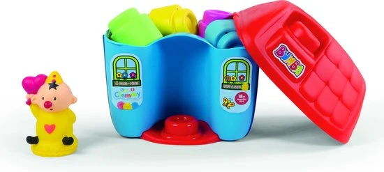 Studio 100 Blokkenemmer Bumba 13,8 X 19 Cm Rood/blauw 8-delig 7 Studio 100 Blokkenemmer Bumba 13,8 X 19 Cm Rood/blauw 8-delig - Afbeelding 5