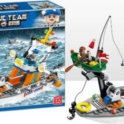 Sembo Bouwstenen Rescue Team Coast Guard | 248+ Pcs | 6-12 Jaar