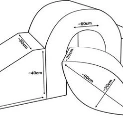 Viking Choice Schuimblokken Speelgoed - Met Foam Blokken Glijbaan - En Brug - Grijs, Wit -Goedkope Blokken Winkel 550x260 4