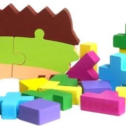 Merkloos Twee In Een Houten Tetris - Duurzaam - Opstapelen - Klassiek - Kleurrijk - Educatief - Puzzel - Duurzaam - Opstapelen - Blokken En Vormen - Stapelen - Stapelgeveltjes - Verschillende Kleuren - Kleurherkenning - Tellen En Leren - Mijn Eerste Spel -Goedkope Blokken Winkel 550x263