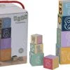 KidCollection 10 Stapelblokken / Stapeltoren Speelgoed - Kleuters - Kinderen - Vanaf 1 Jaar - Stapelbaar Van Groot Naar Klein Gecijferd 1-10 - Dieren - Cijfers - Vormen - Kleurrijk -Goedkope Blokken Winkel 550x264 2