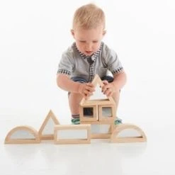 TickiT - Spiegel Blokken Set - Groot (8 Stuks) -Goedkope Blokken Winkel 550x275 5