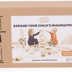 Just Blocks Houten Blokken MEDIUM PACK 166 Stuks -Goedkope Blokken Winkel 550x285 4