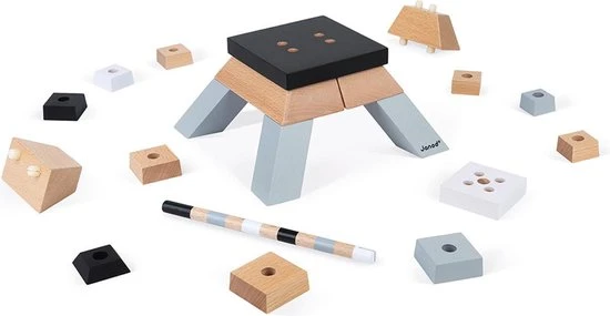 Janod Blokken - Eiffeltoren 6 Janod Blokken - Eiffeltoren - Afbeelding 4