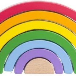 AYD Home Houten Regenboog - Regenboog Set - Sinterklaas Cadeau - Sint - Speelgoed Set - Speelgoed Kinderen - Ontwikkelingsspeelgoed - Speelgoed Jongen - Speelgoed Meisje