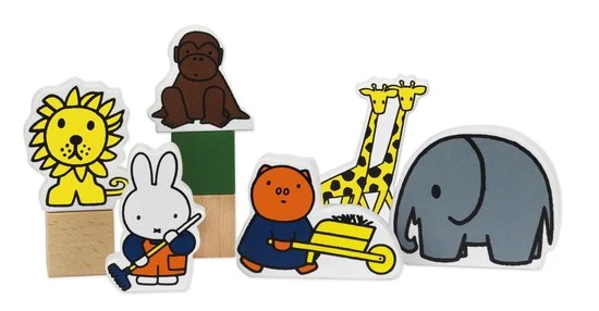 Bambolino Toys - Nijntje Houten Blokkendoos Dierentuin - 30-delige Speelset Met Dierentuin Dieren - Educatief Speelgoed 6 Bambolino Toys - Nijntje Houten Blokkendoos Dierentuin - 30-delige Speelset Met Dierentuin Dieren - Educatief Speelgoed - Afbeelding 4