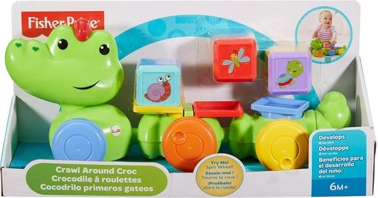 Fisher-Price Blokken Krokodil (Silly Safari) 6 Fisher-Price Blokken Krokodil (Silly Safari) - Afbeelding 4