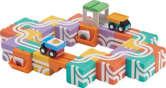 QBI Blokkenset Magnetic Cubes Collection Explorer Preschool Plus 37delig 4 QBI Blokkenset Magnetic Cubes Collection Explorer Preschool Plus 37delig - Afbeelding 2