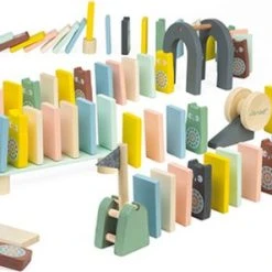 Janod - Janod Dominos Sweet Cocoon 100 St -Goedkope Blokken Winkel 550x297 1